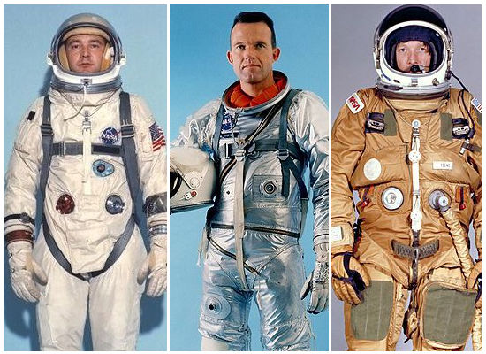 Mandar uma pessoa para o espaço não é brincadeira: cada detalhe precisa ser calculado para garantir a segurança da tripulação. Com o traje não é diferente. Sempre quis saber por que a roupa dos astronautas é daquele jeito? Confira a evolução dos trajes espaciais nessa galeria. Mandar uma pessoa para o espaço não é brincadeira: cada detalhe precisa ser calculado para garantir a segurança da tripulação. Com o traje não é diferente. Sempre quis saber por que a roupa dos astronautas é daquele jeito? Confira a evolução dos trajes espaciais nessa galeria.