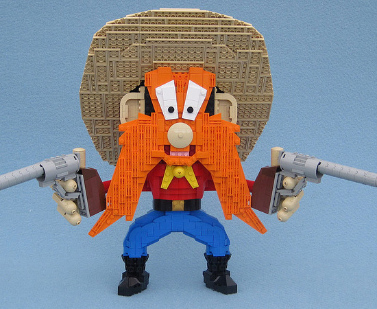 Esta é uma escultura do Yosemite Sam. Lembra do ´o que é que há, velhinho?´. Esta é uma escultura do Yosemite Sam. Lembra do ´o que é que há, velhinho?´.