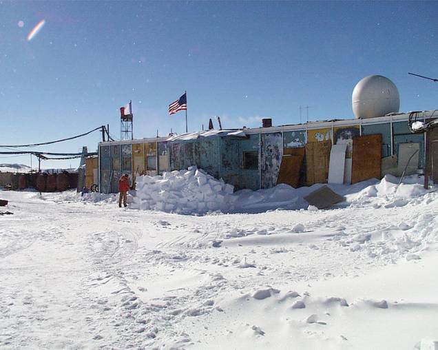 Onde: Estação Vostok, Antártica Onde: Estação Vostok, Antártica