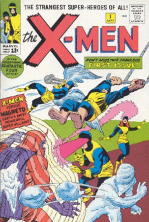 O primeiro número de The X-Men também saiu naquele ano. O time de heróis original criado por Stan Lee e Jack Kirby incluía Ciclope, Fera, Homem de Gelo, Anjo e a Garota Marvel Jean Grey.