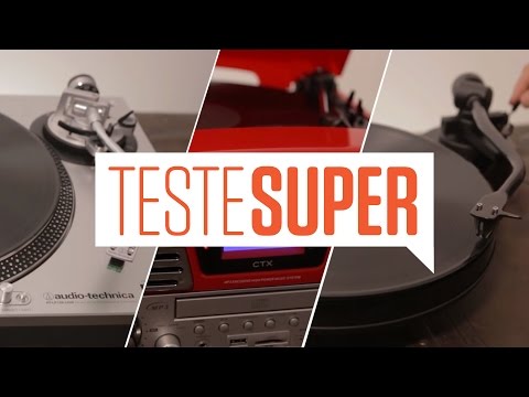 Teste SUPER #17: Toca-discos de vinil