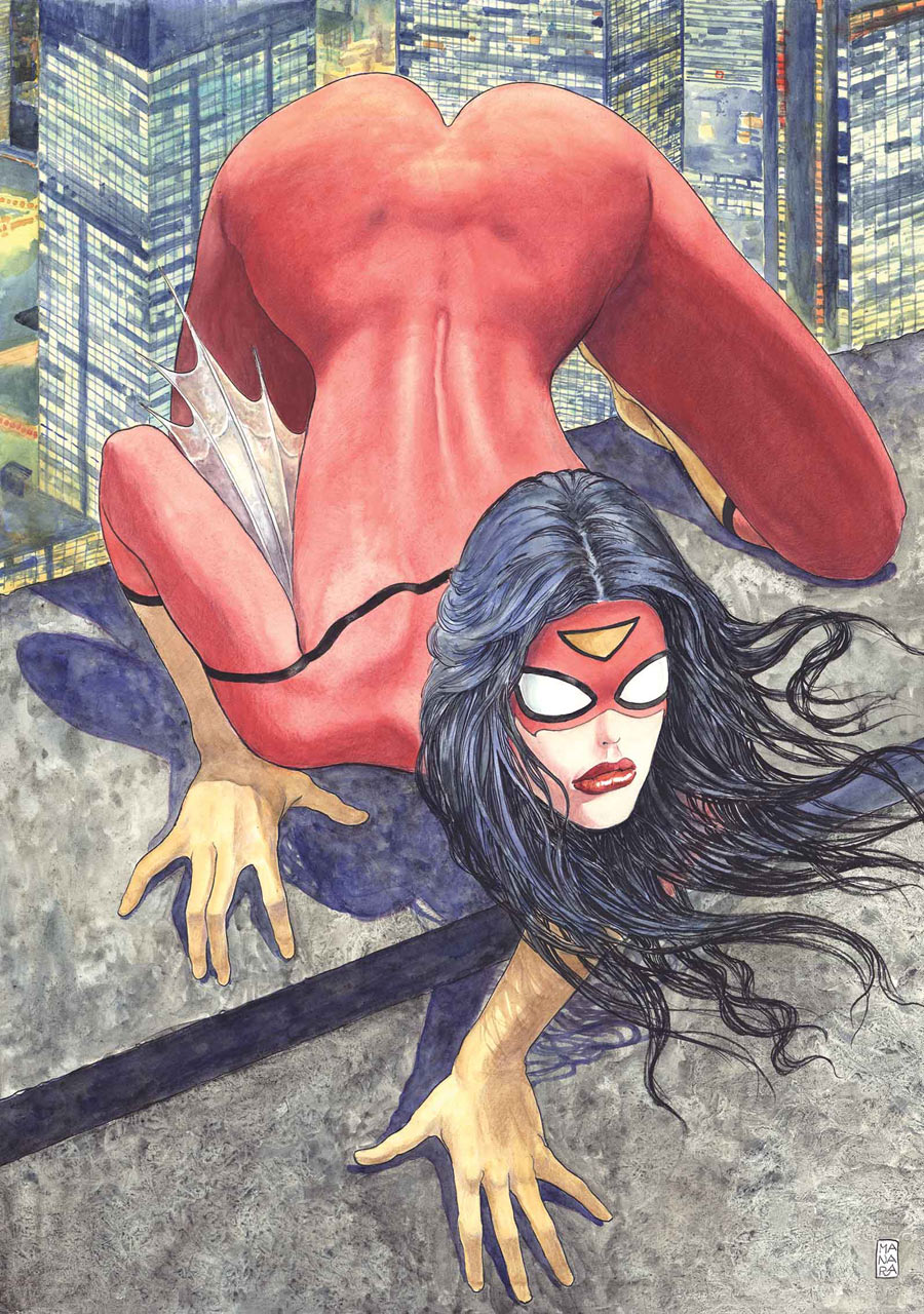 Mulher-Aranha de Milo Manara