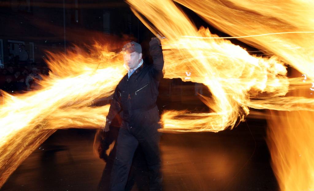 The Fireballs Hogmany Celebrations In Stonehaven