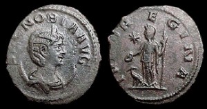 Zenobia (240-c. 275) liderou uma revolta de Palmira contra o Império Romano.