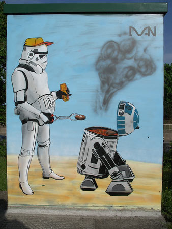 Grafite de Star Wars