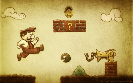 Games Art - Wallpapers  Mario e luigi, Arte de super mario, Jogo