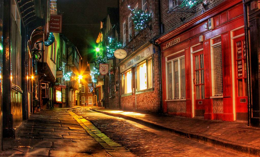 The Shambles In York, UK