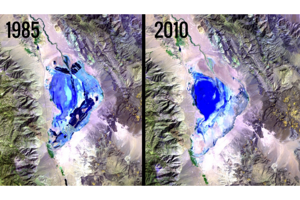 Imagens da Nasa mostram o quão rápido o planeta está mudando Imagens da Nasa mostram o quão rápido o planeta está mudando