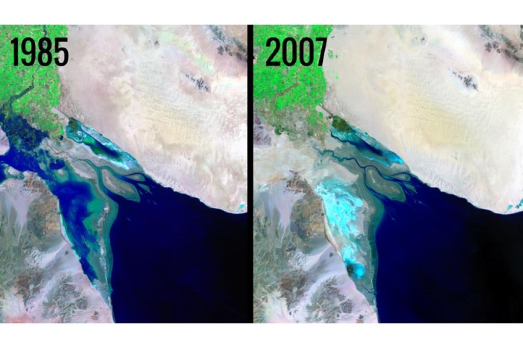 Imagens da Nasa mostram o quão rápido o planeta está mudando