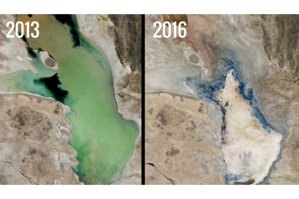 Imagens da Nasa mostram o quão rápido o planeta está mudando Imagens da Nasa mostram o quão rápido o planeta está mudando