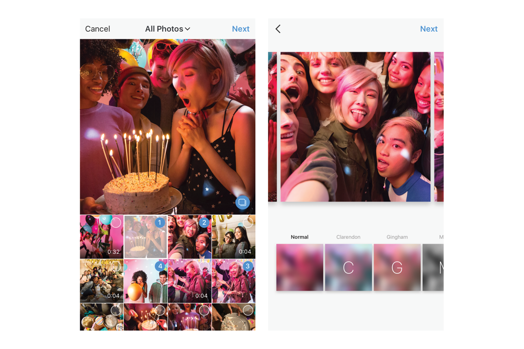 Instagram vai permitir álbum de foto