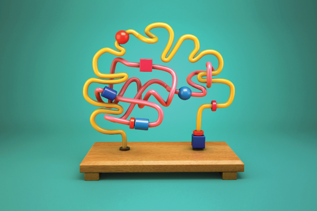 Neurônios de bebês caminham no cérebro