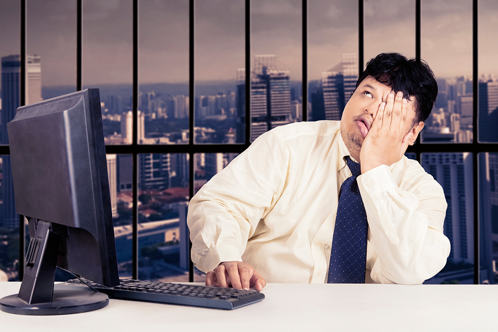 Trabalhar sentado dá mais barriga do que você imagina