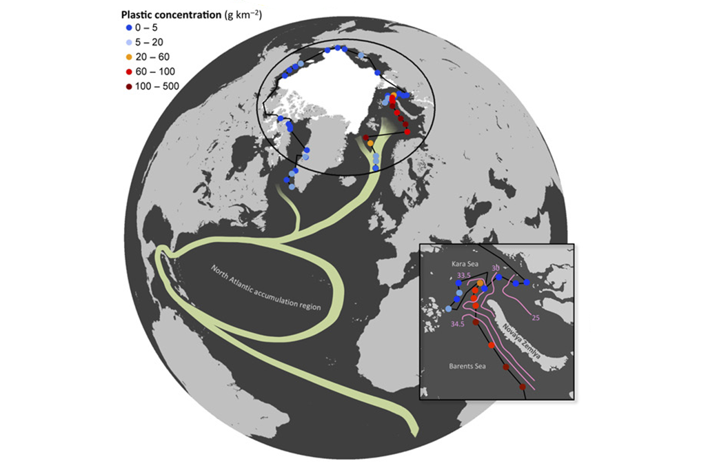 Parceiro EXAME | O Ártico está virando um “aterro marinho” de lixo plástico