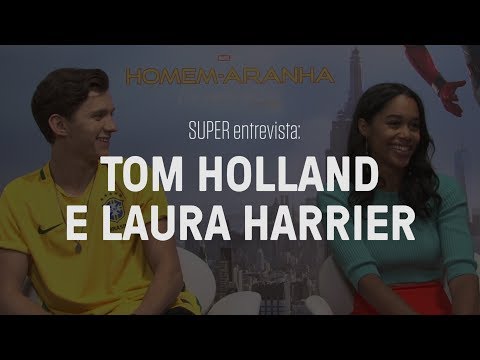 SUPER entrevista: Tom Holland e  Laura Harier