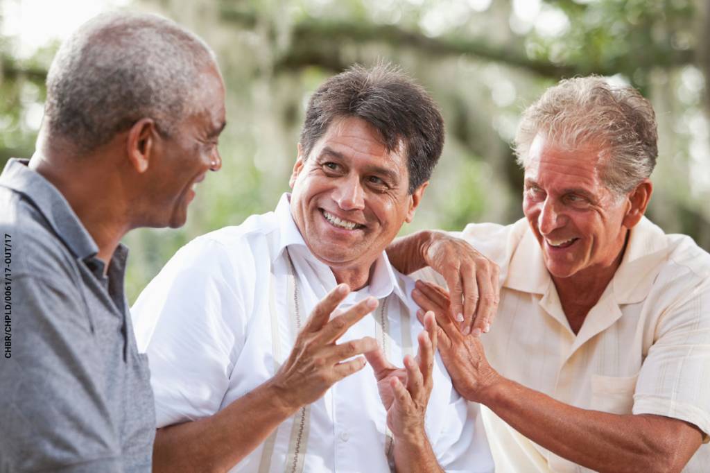 Ter amigos faz bem para o coração