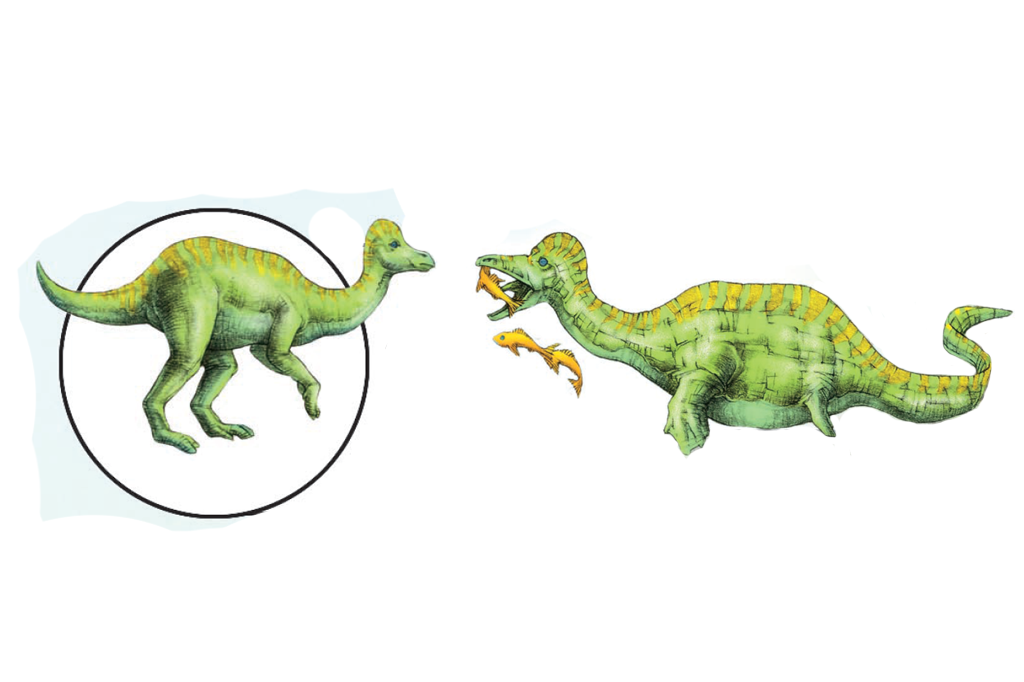 Se existiam dinossauros herbívoros É claro que precisava ter um BK