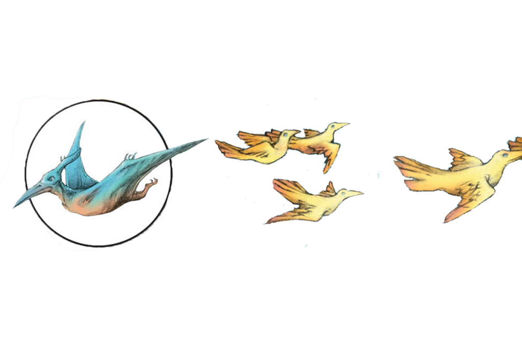Ilustração de Pteranodonte