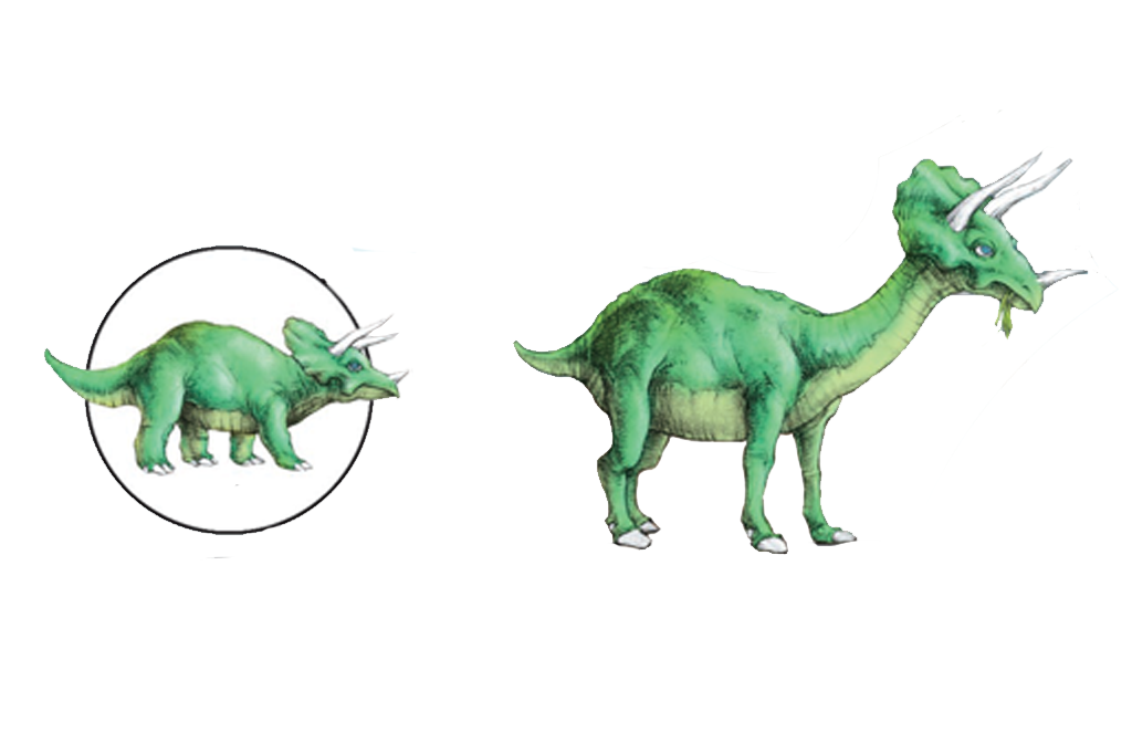 Se existiam dinossauros herbívoros É claro que precisava ter um BK