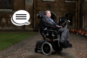 Como Stephen Hawking conseguia falar