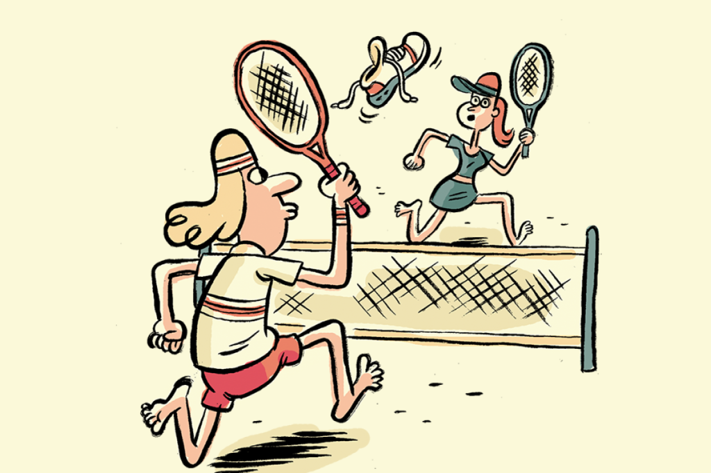 Blog do Feernando: Jogo de tênis mais longo da história