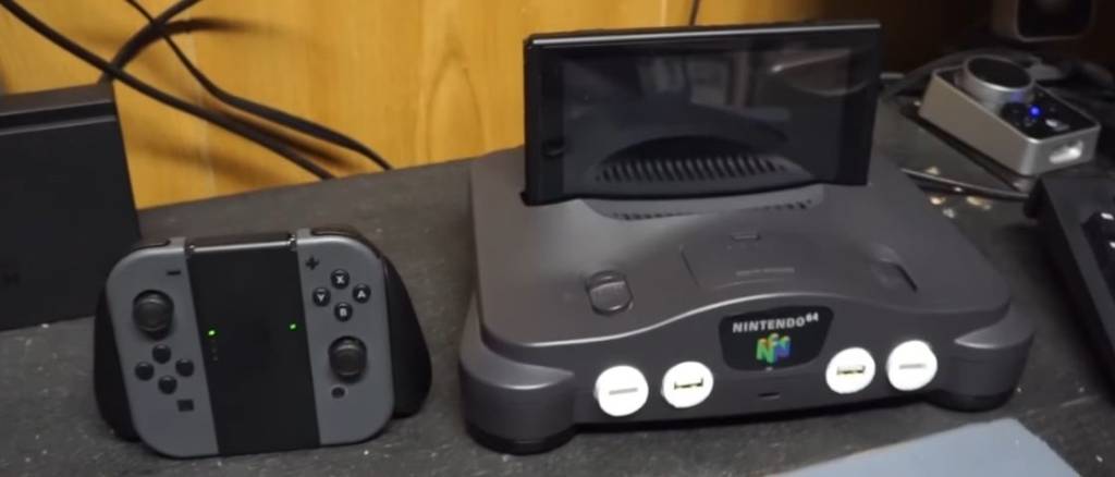 Gamer transforma Nintendo 64 em dock para Nintendo Switch