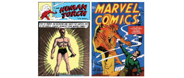 Qual foi o primeiro herói da Marvel?