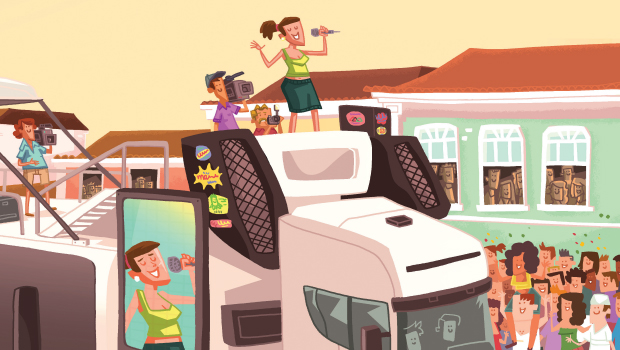 Como funciona um trio elétrico?