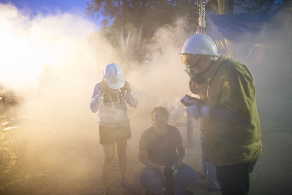 tear-gas
