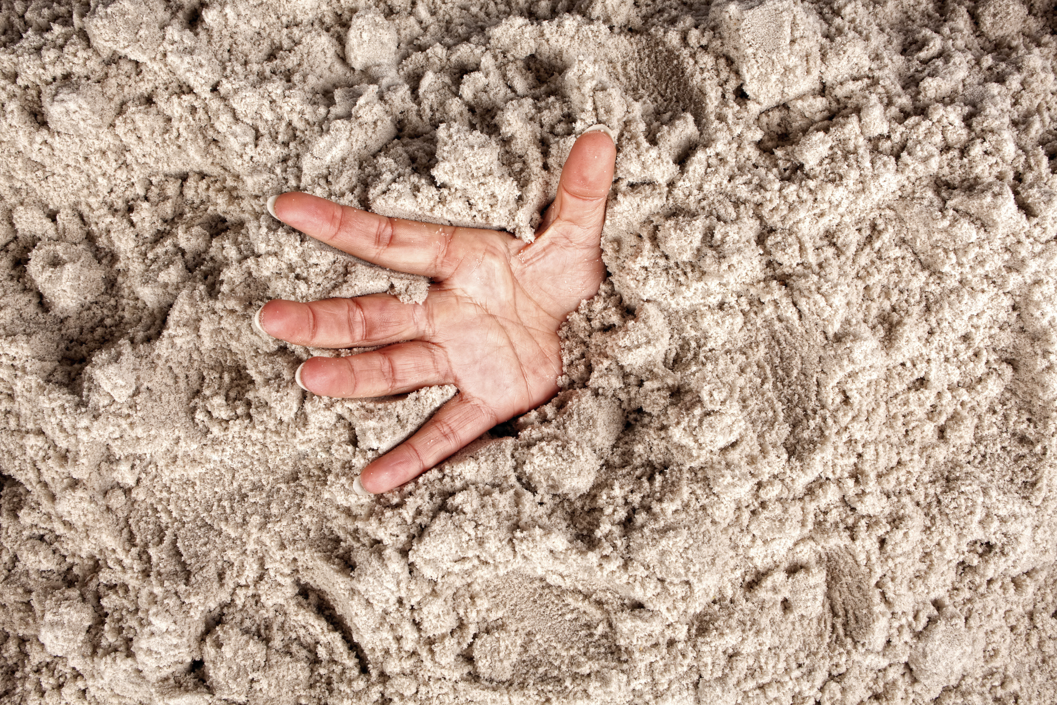 Como se forma a areia movediça?