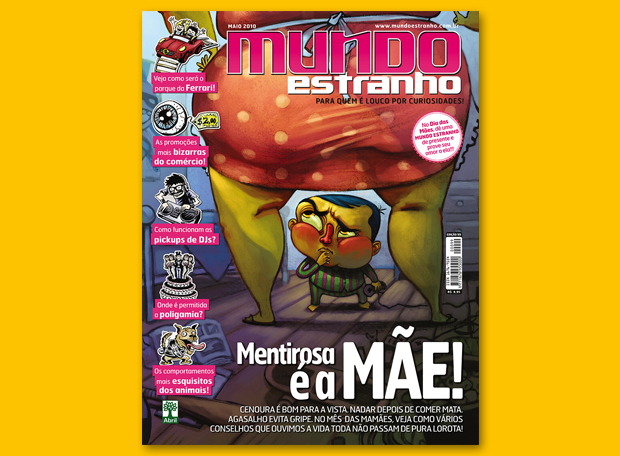 Capa - Mundo Estranho 2010