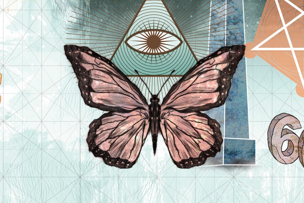 Simbolos Illuminatis - borboleta