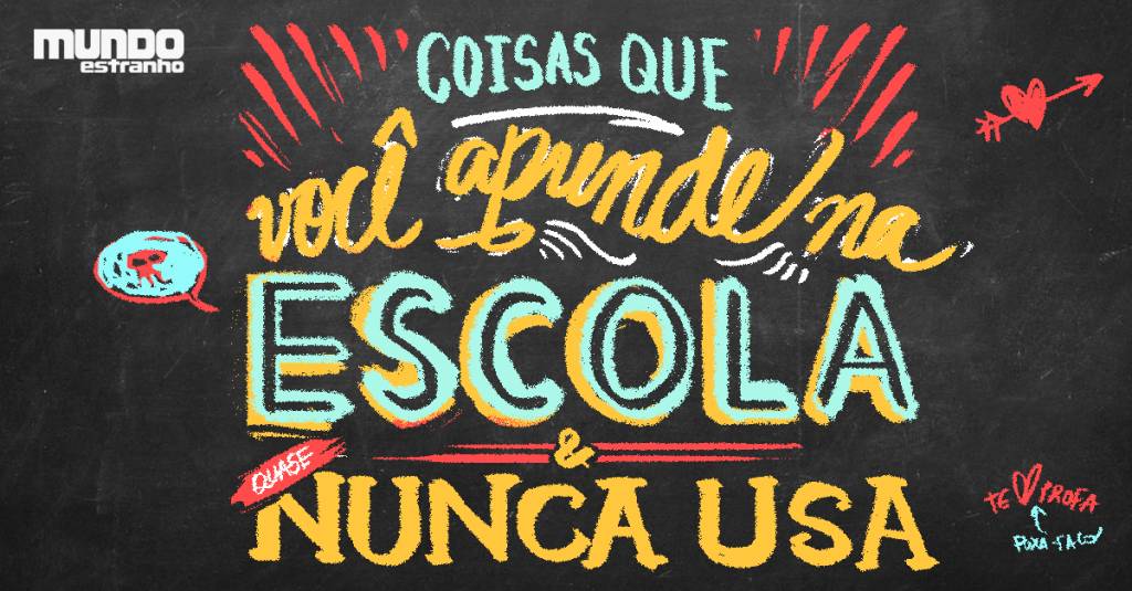 Coisas de matemática que você aprende na escola e quase nunca usa