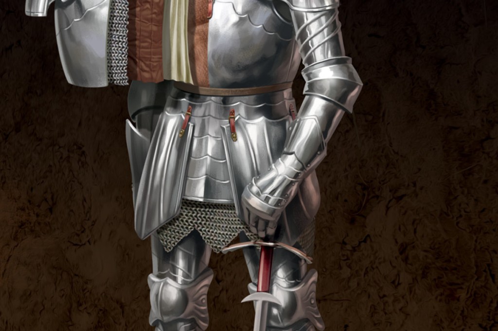 Como era a armadura de um cavaleiro medieval?