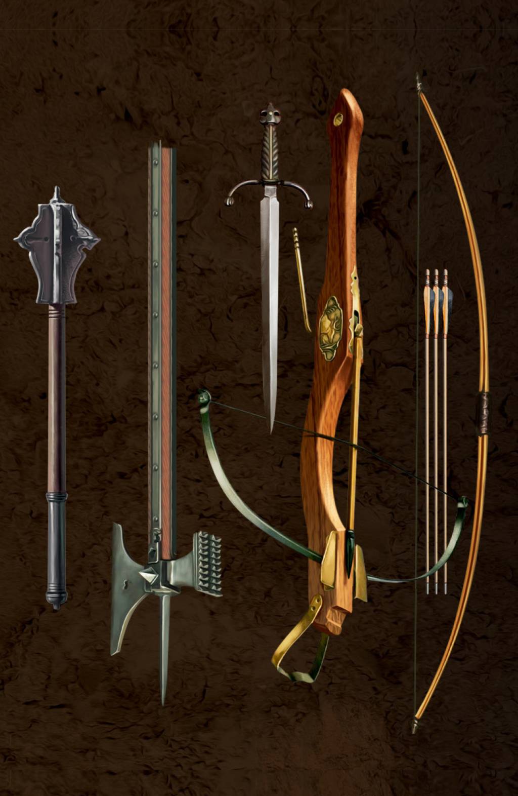 Como era o arsenal típico de um cavaleiro medieval?