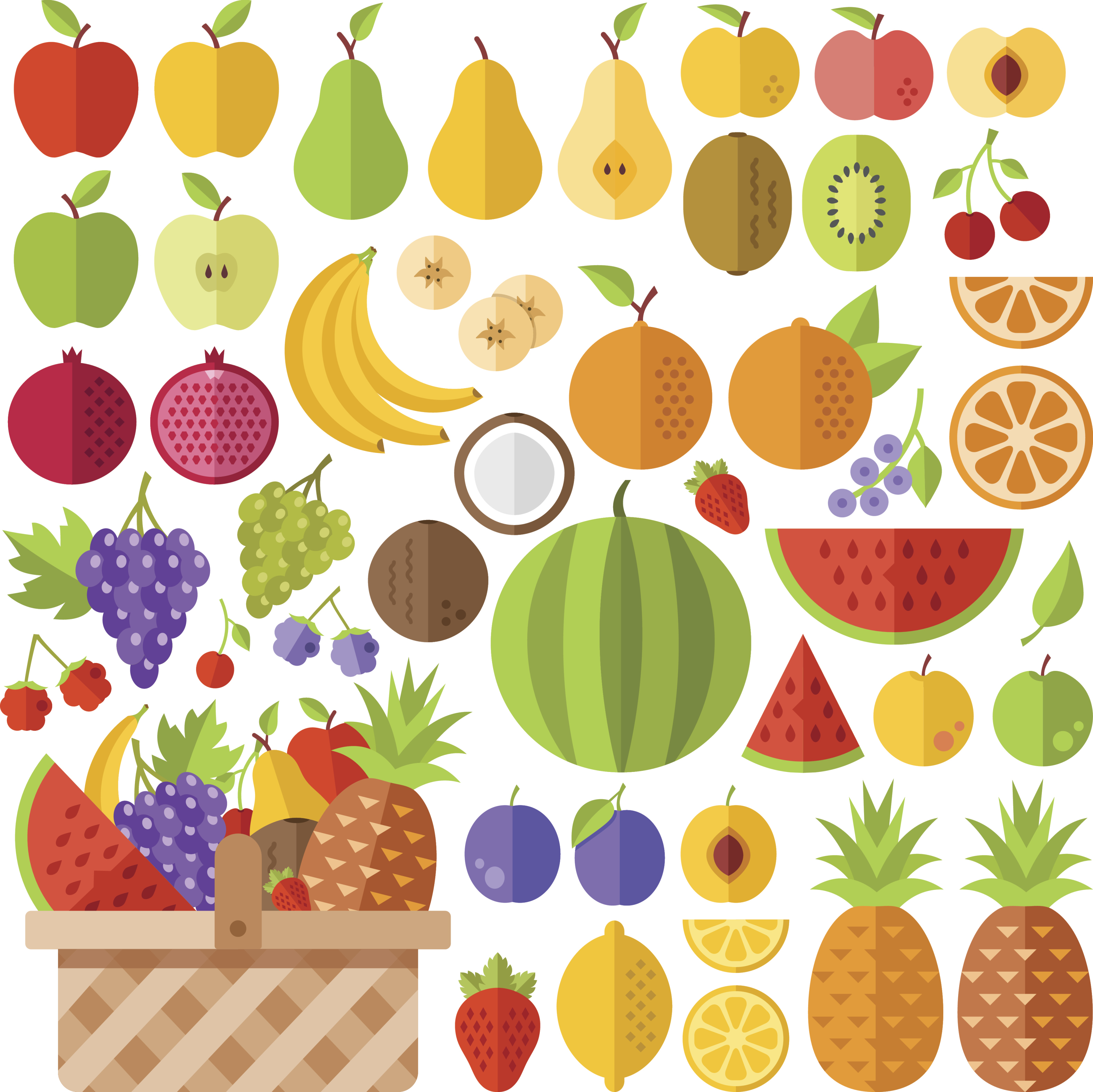 Quais são as frutas usadas para o sabor tutti-frutti dos chicletes