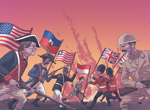 Qual nação mais invadiu outros países na história?