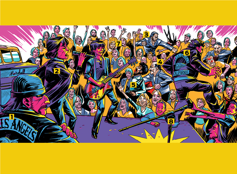 Como foi o show sangrento dos Rolling Stones em Altamont?