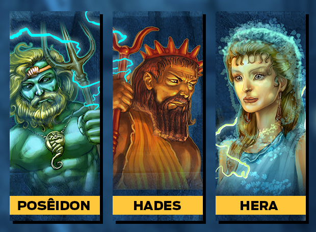Os Deuses Olimpianos de Hades 