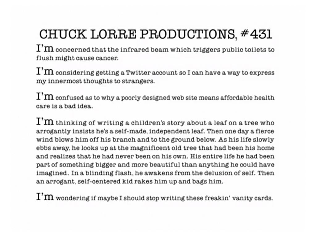 Aparecem mensagens secretas nos créditos de Two and a Half Men?