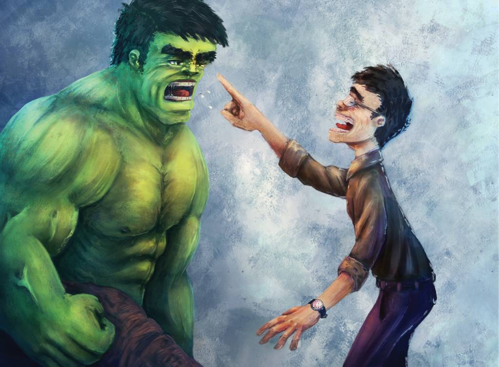 Por que ficamos fracos quando rimos e fortes quando nos irritamos