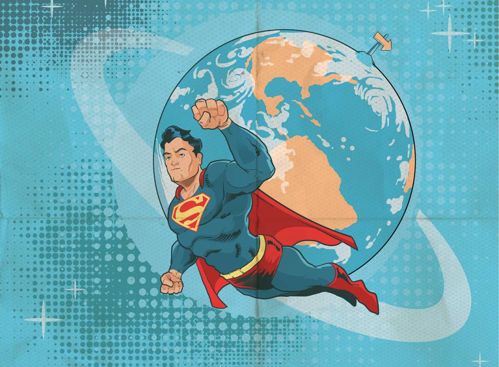 Por que a Terra gira no sentido oeste-leste?