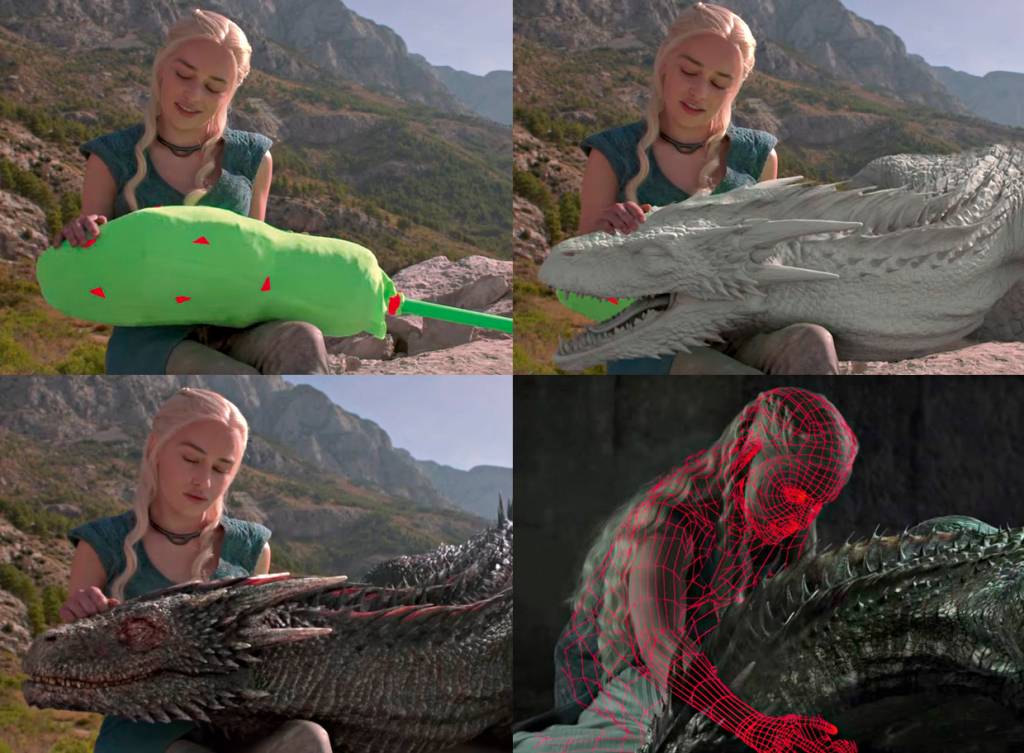 Como é feito um dragão digital para filmes e seriados?