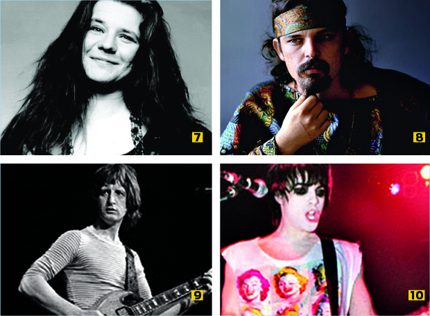 Janis Joplin Ron Pigpen Pete Ham Richey James