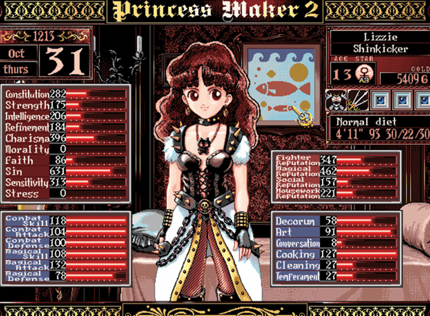Jogo Princess Maker no Jogos 360