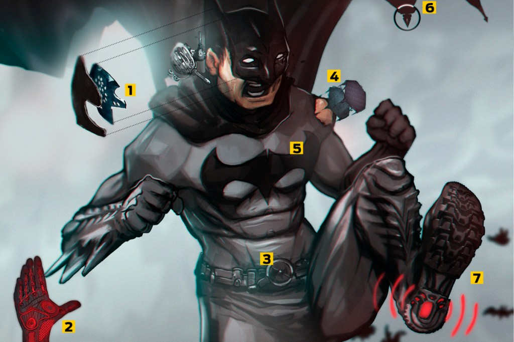 Infográfico: os segredos do traje do Batman | Super