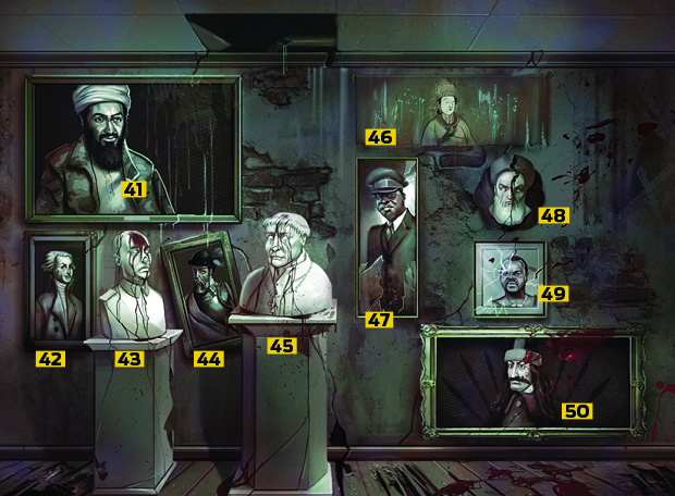 Os 50 piores vilões da história da humanidade