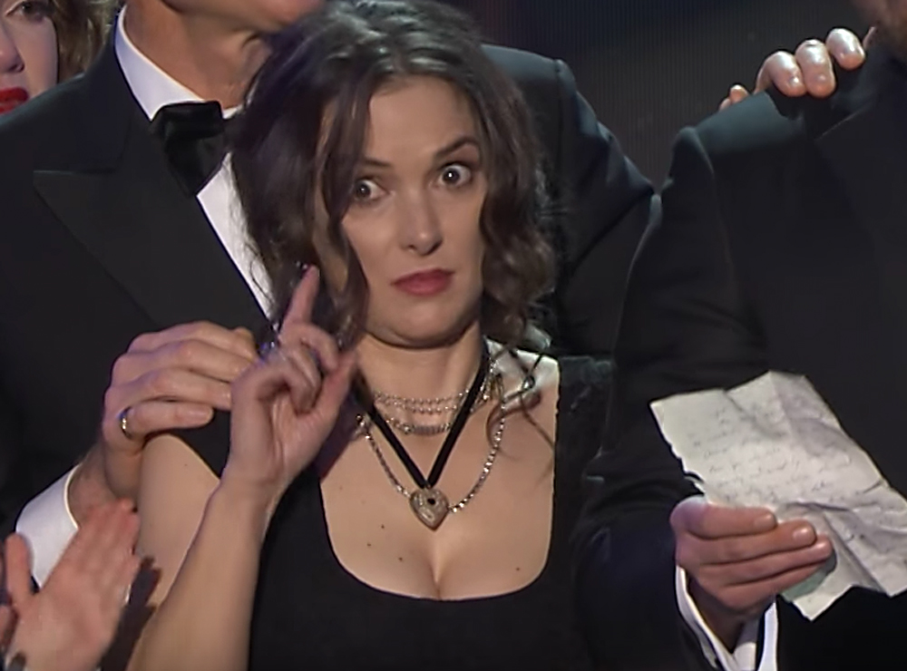 Quiz: qual expressão da Winona Ryder no SAG é a sua cara hoje?