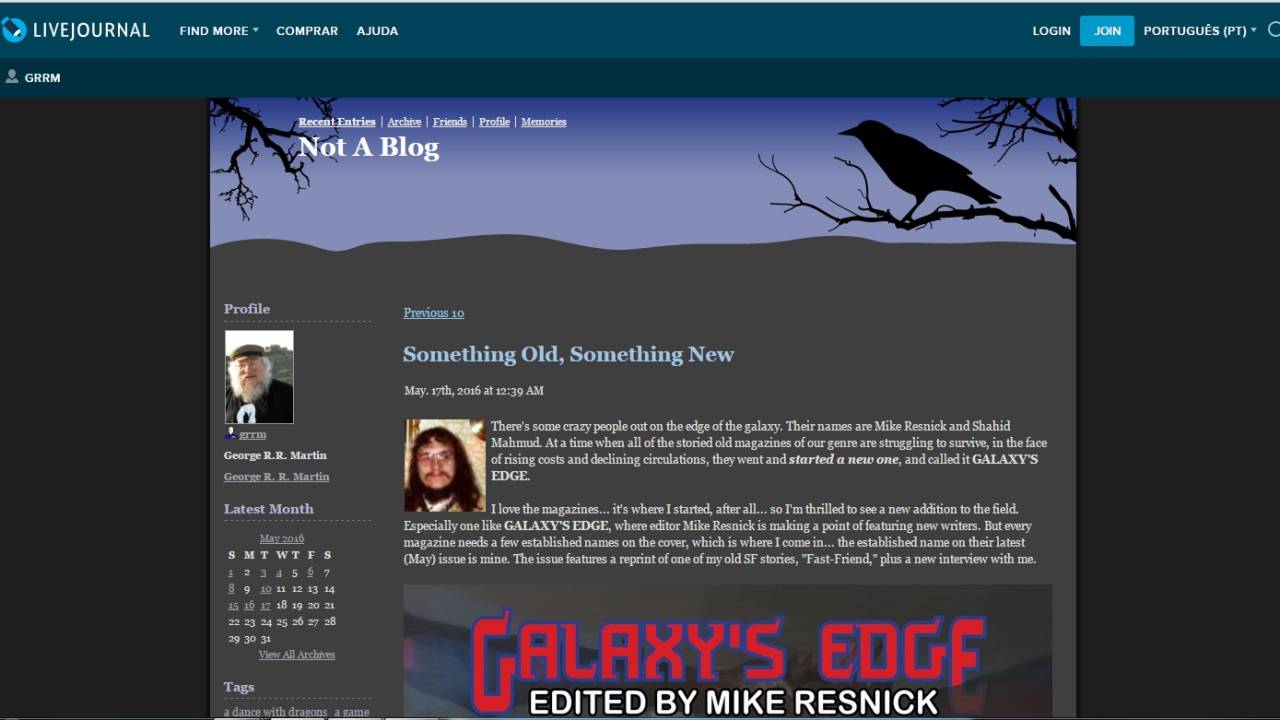 Atualizando o seu blog com aparência dos anos 90