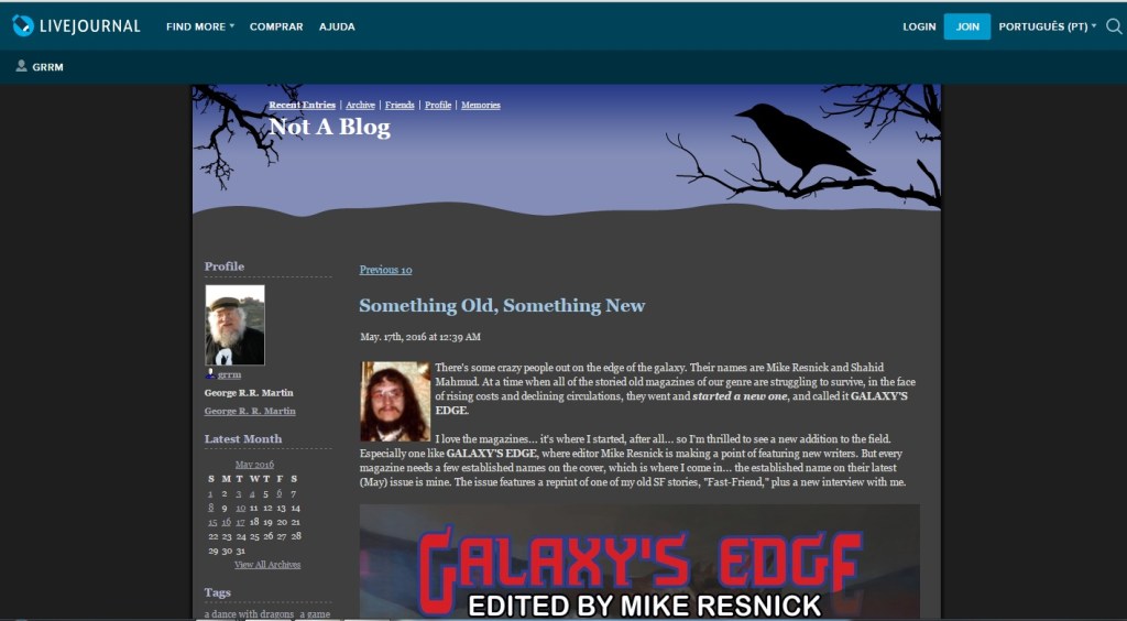 Atualizando o seu blog com aparência dos anos 90